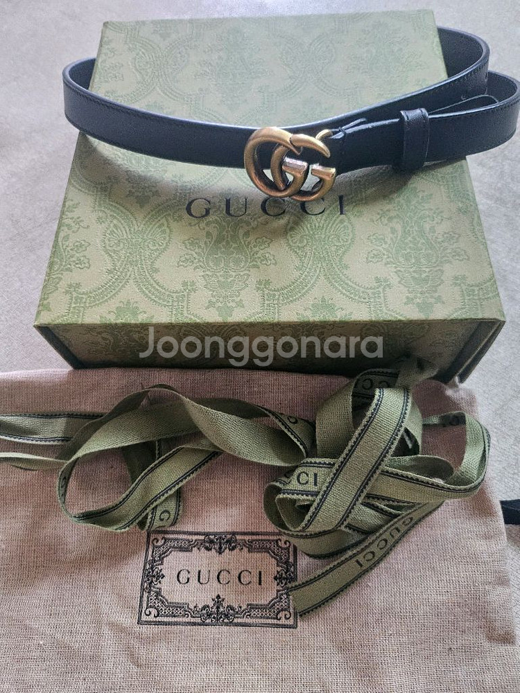 구찌 마몬트 벨트 2cn75--0