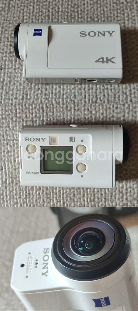 소니 4k 액션캠 sony x3000--1