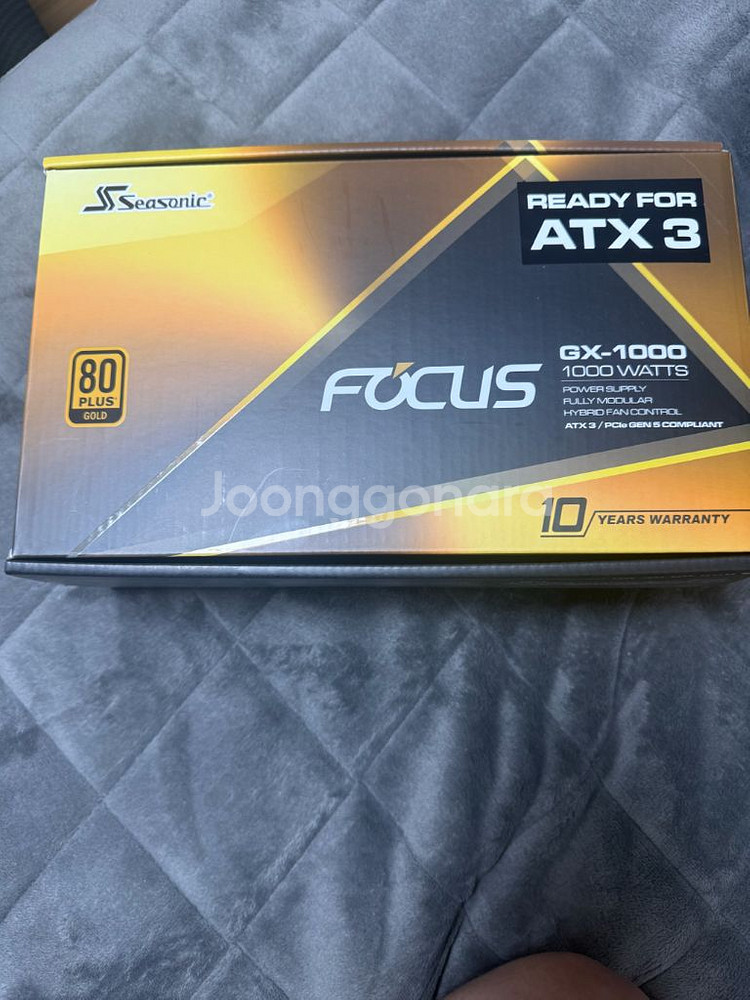 시소닉 Seasonic FOCUS GX-1000 파워--0