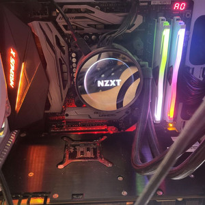 i7 8700k(오버)1080 32램 본체+모니터싸게팜
