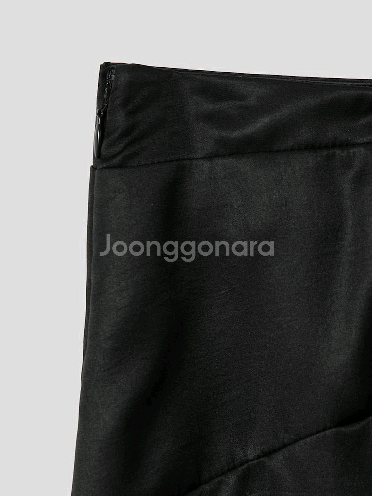 준지 드레이프 스커트--6