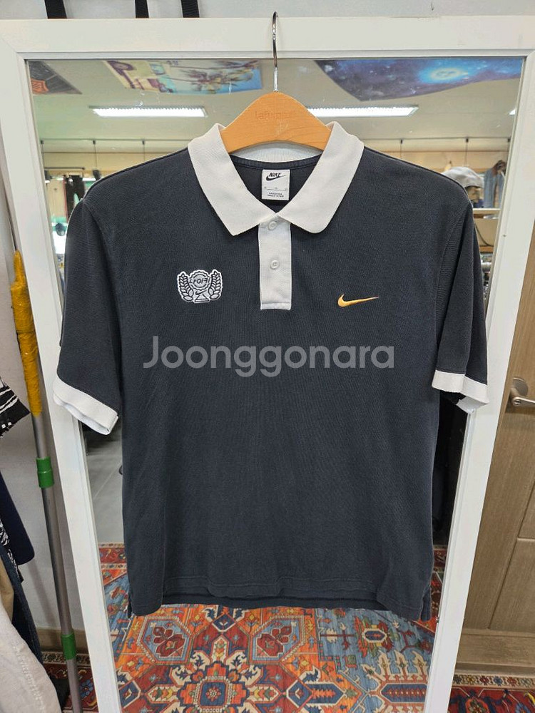 나이키 한국어패치 pk 폴로 카라반팔 xl--0