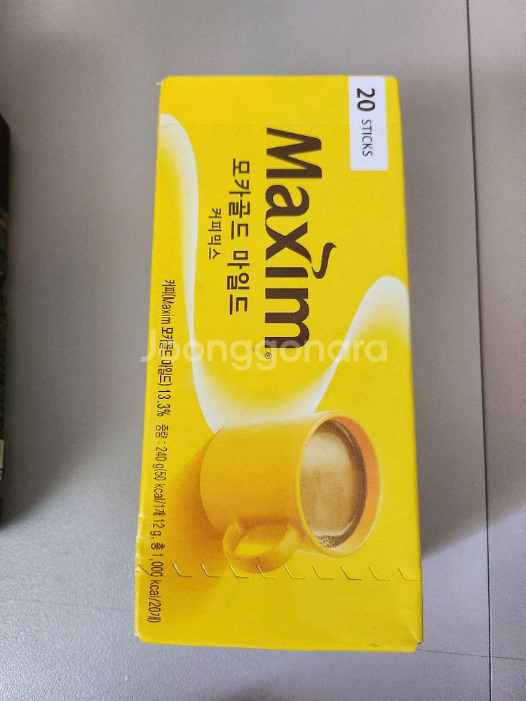 식품 6개 맥심커피 모카골드마일드 이디야커피 스틱커피--3