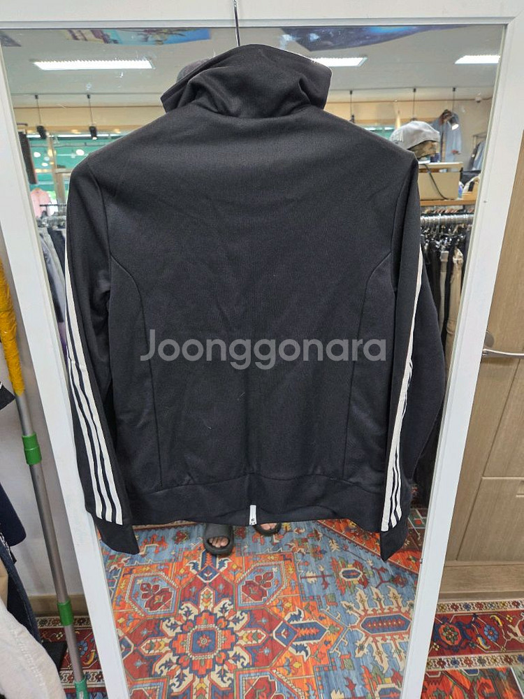 아디다스 여성 유로파 트랙탑 져지 검흰 100--1
