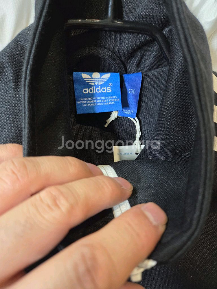 아디다스 여성 유로파 트랙탑 져지 검흰 100--2