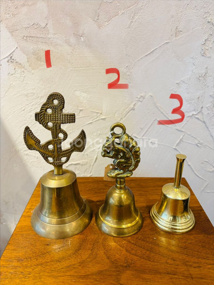 빈티지 황동벨 종 #1,2,3--0