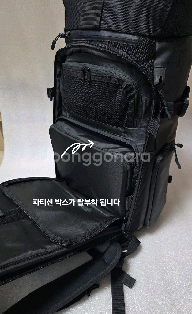 원더드 PRVKE Photo Bundle 카메라여행백팩--5