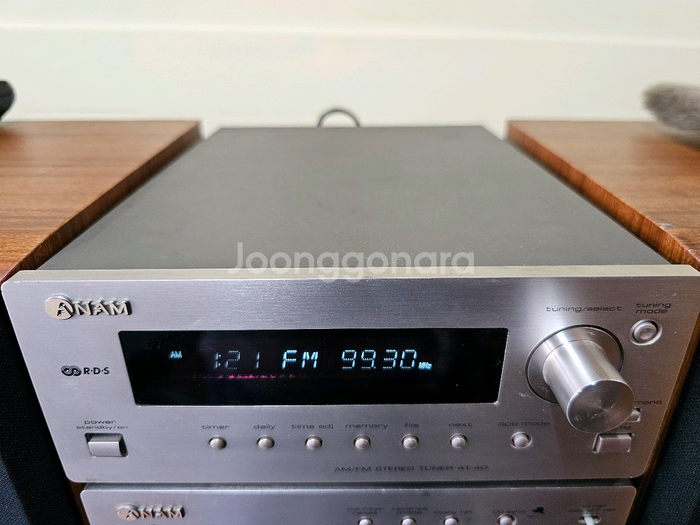 아남 오디오 튜너 AT-40--0