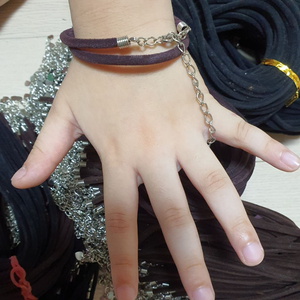 벨벳 2중 팔찌줄 100개 일괄