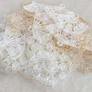 고리파츠 부채 3종 35개 일괄