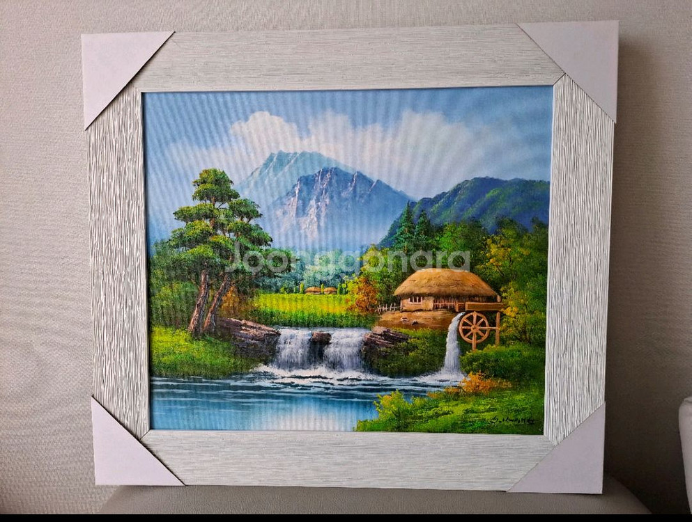 최광식화백 풍경화 유화그림--0