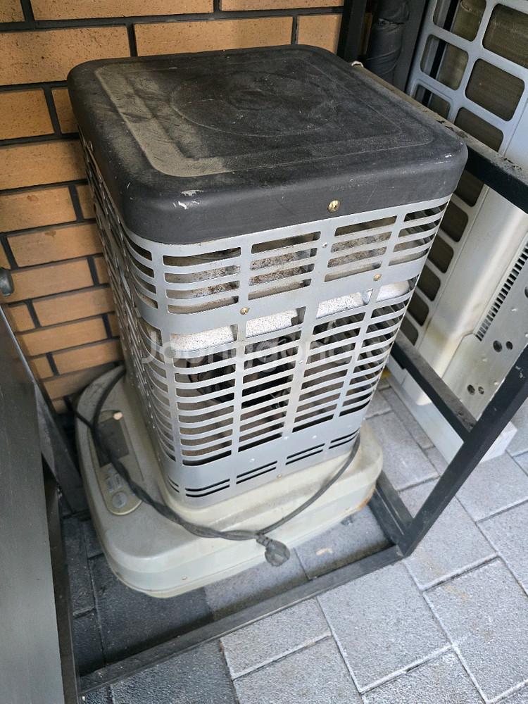 등유 난로 전기로터리식--1