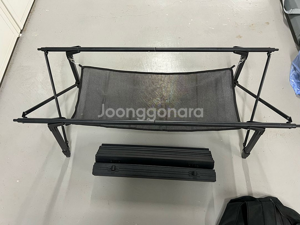마운트리버 캠핑 롤 테이블 블랙--1