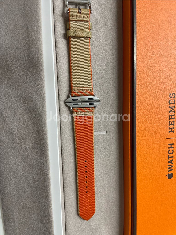 애플워치 에르메스 오랑쥬점핑 싱글41mm SSS급--3