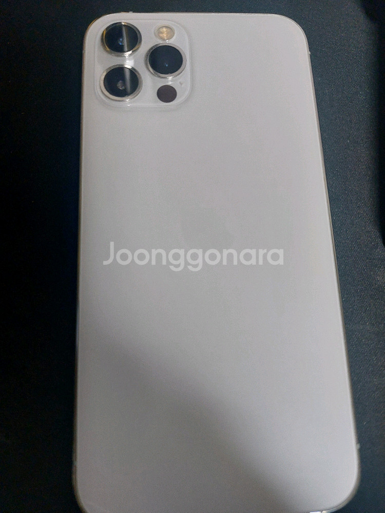 아이폰 12 프로 실버 128gb 팝니다--6