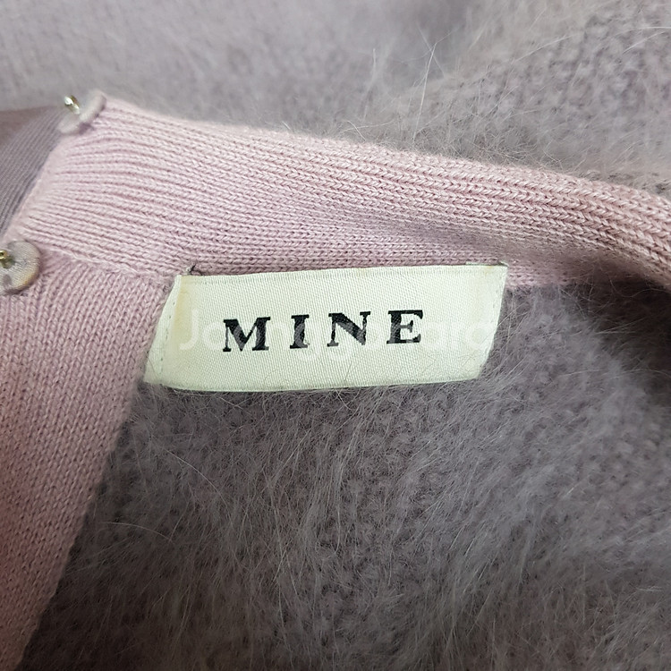 한섬 마인 MINE 앙고라 퍼 니트 F사이즈--5