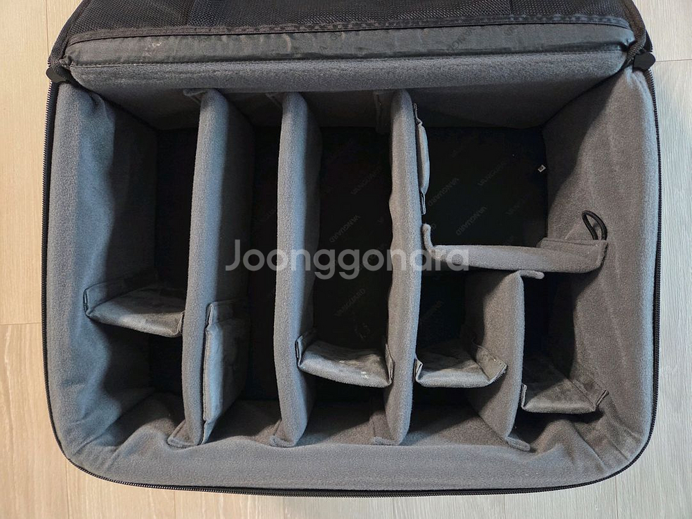 뱅가드 디바이드백 블랙(카메라 렌즈 수납용)--2