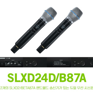 SLXD24D / BETA87A 듀얼무선마이크