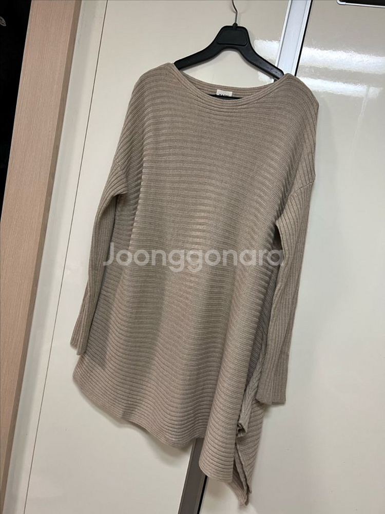 라온 RAON 울 캐시미어 골지 언발 니트 뮤제라 랑방--0