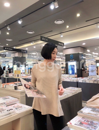 라온 RAON 울 캐시미어 골지 언발 니트 뮤제라 랑방--3