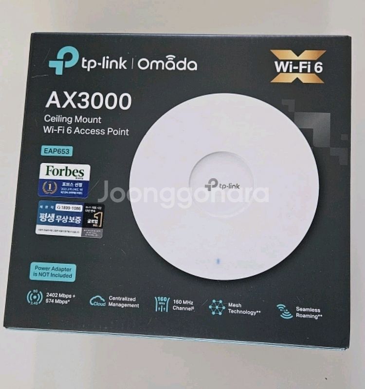 TP-LINK AX3000천장형 POE Wifi--0