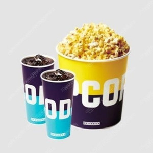 CGV 메가박스 롯데시네마 팝콘 콤보 매점 할인권