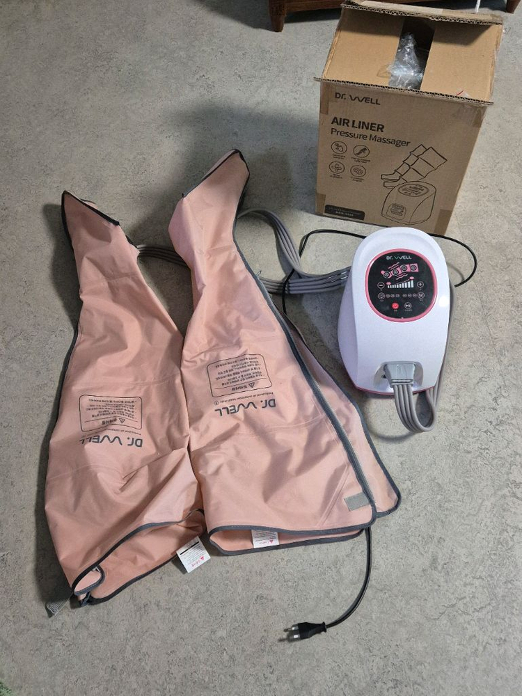 닥터웰 에어 라이너 발마사지기 HDW-5000 모델입니--1