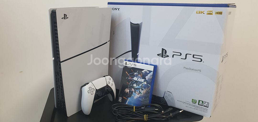 PS5 슬림 디스크 에디션 + 스텔라 블레이드(일판)--0