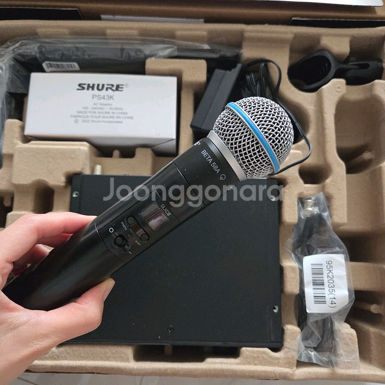 슈어 SLXD Beta58a 무선마이크--3
