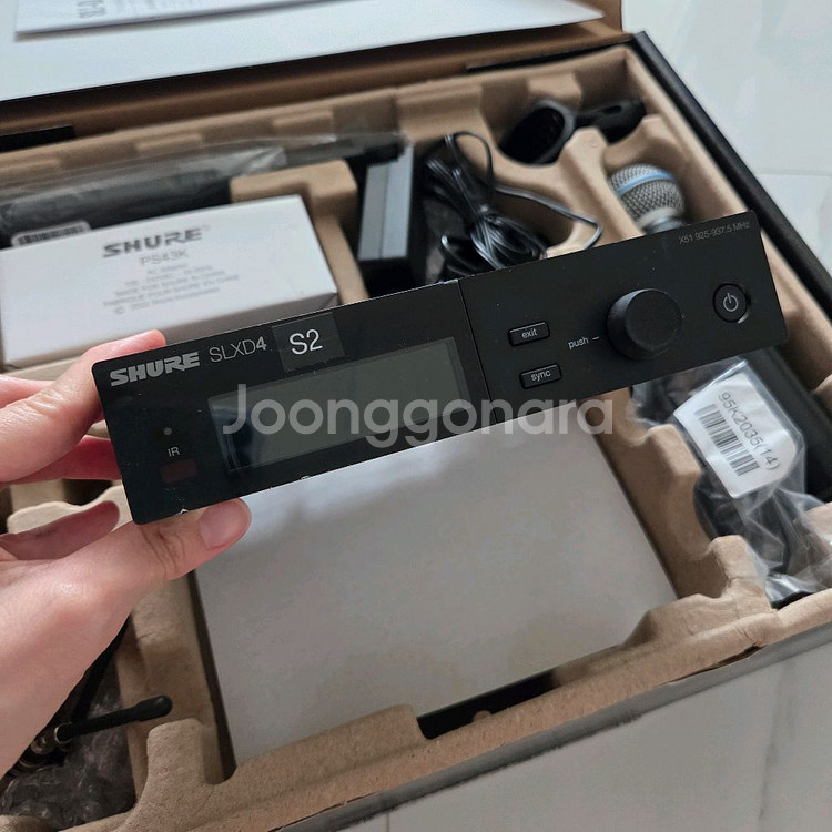 슈어 SLXD Beta58a 무선마이크--8