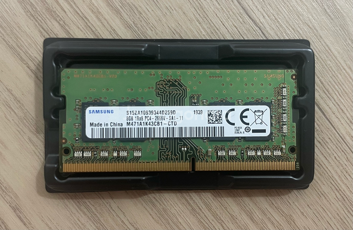 삼성 노트북 램 ddr4 8g 두개 일괄판매 택배비포함--2