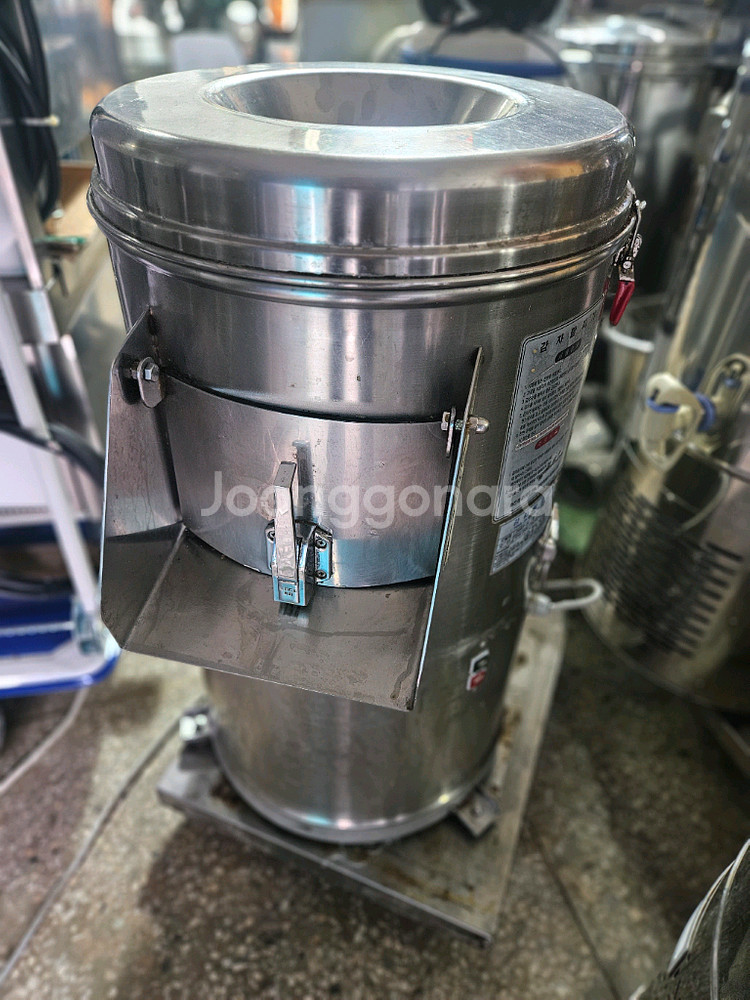 화진정공 감자 고구마 구군류 탈피기(HMP-20) 고정--0