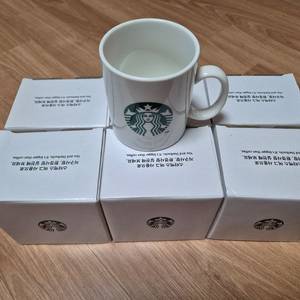 스타벅스 화이트 머그 355ml 미사용