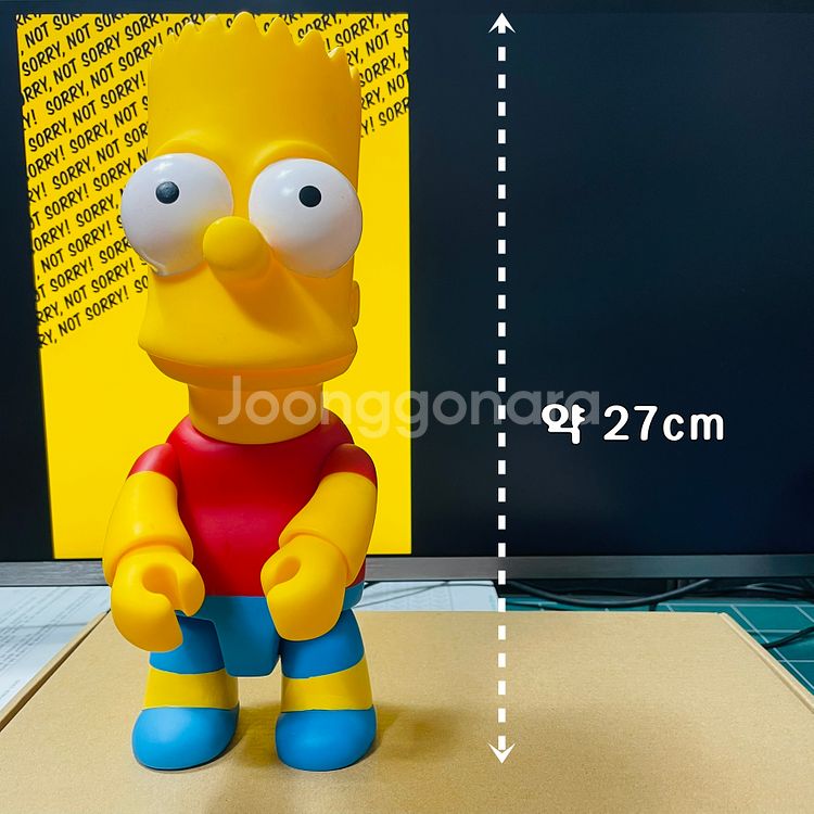 [AF] 바트 심슨 레고스타일 대형 피규어 (27cm)--9