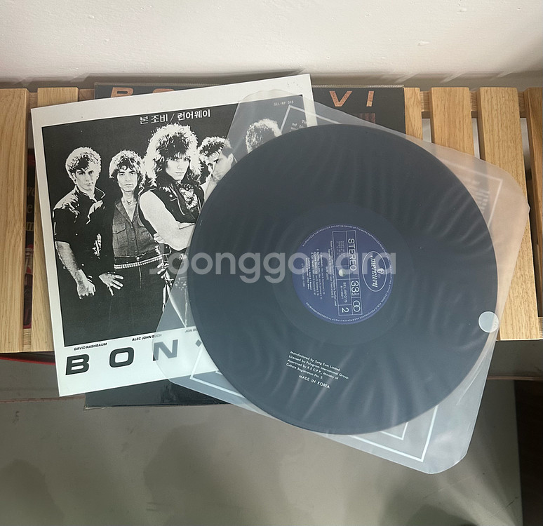 빈티지 본조비 LP--2