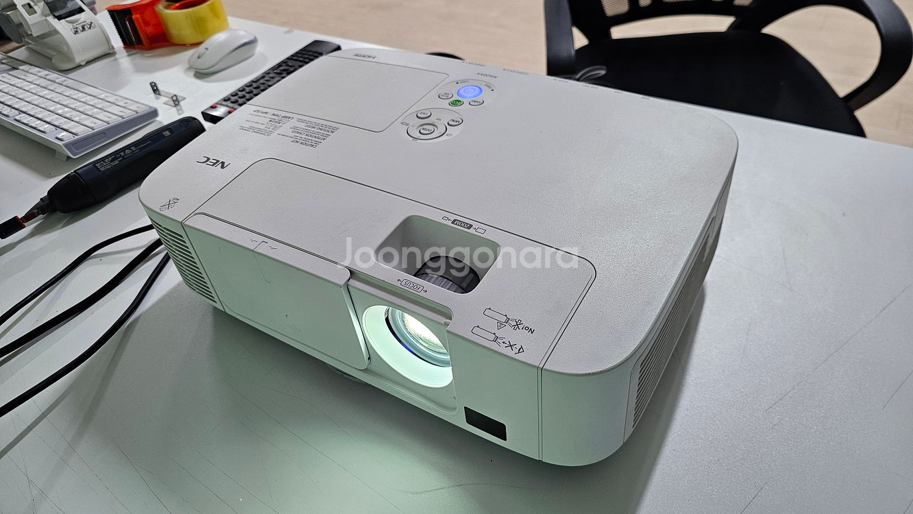 빔프로젝터 4200안시 NEC NP-M420XV 중고--0