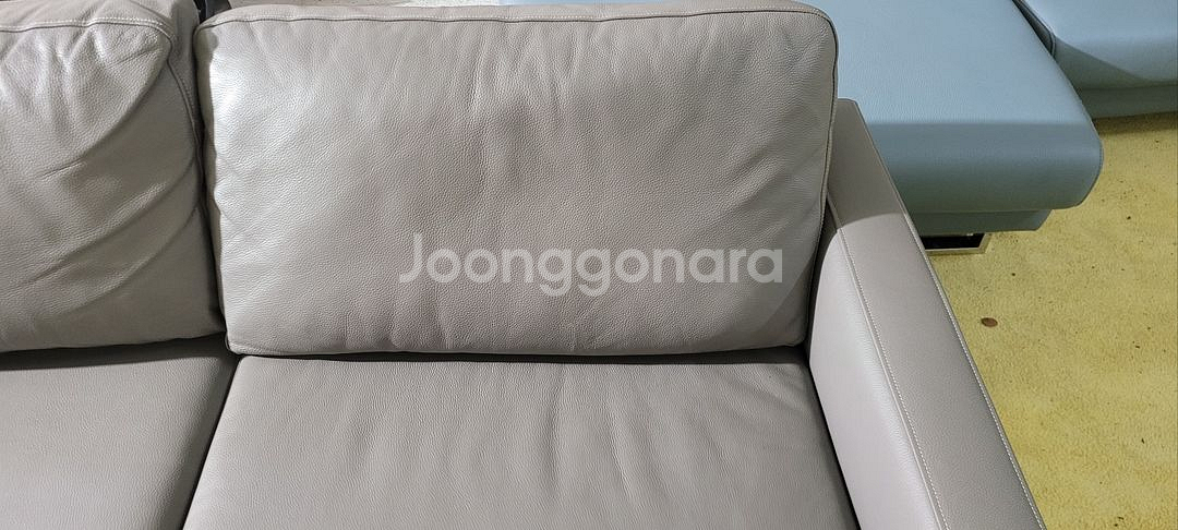 자코모 모네 이태리 천연가죽 3인소파--6