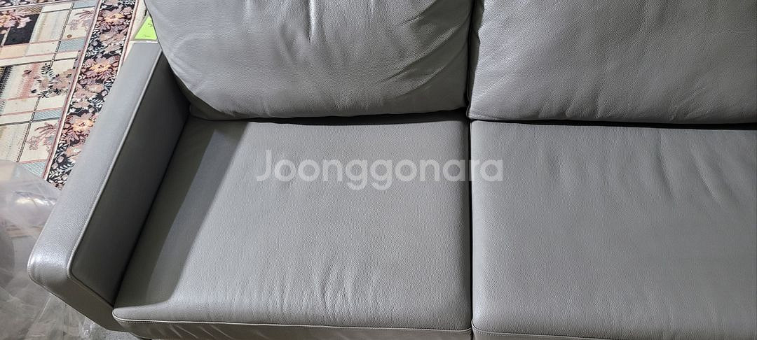 자코모 모네 이태리 천연가죽 3인소파--8