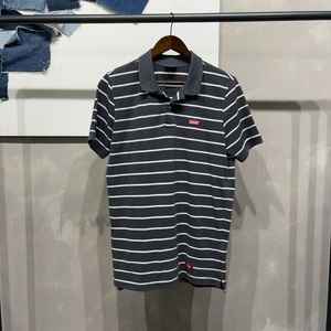 (100) 디키즈 스트릿 스트라이프 반팔 PK 카라티