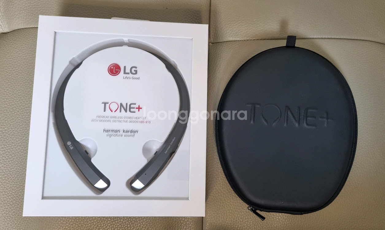 lg 엘지 hbs-910 블루투스 넉밴드 이어폰--0