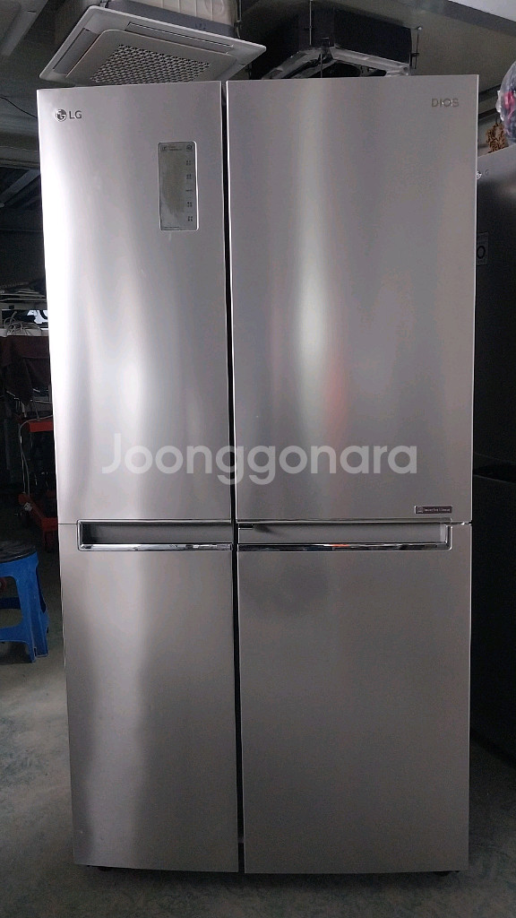 엘지 821리터 양문형 냉장고 20년 상태최상 청소완료--1