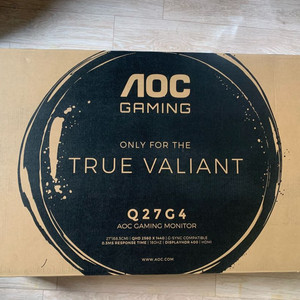 알파스캔 aoc q27g4 모니터