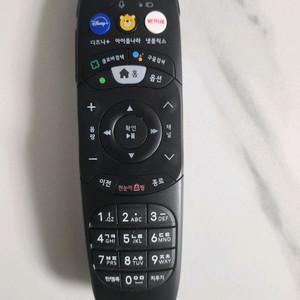lg 셋탑 유플러스 리모컨 택포