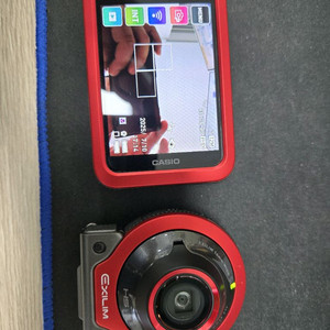 카시오 엑슬림 카메라 EX-FR100 방수카메라