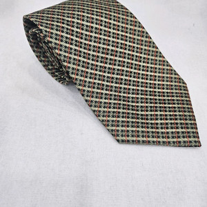 엘르옴므 체크무늬 넥타이