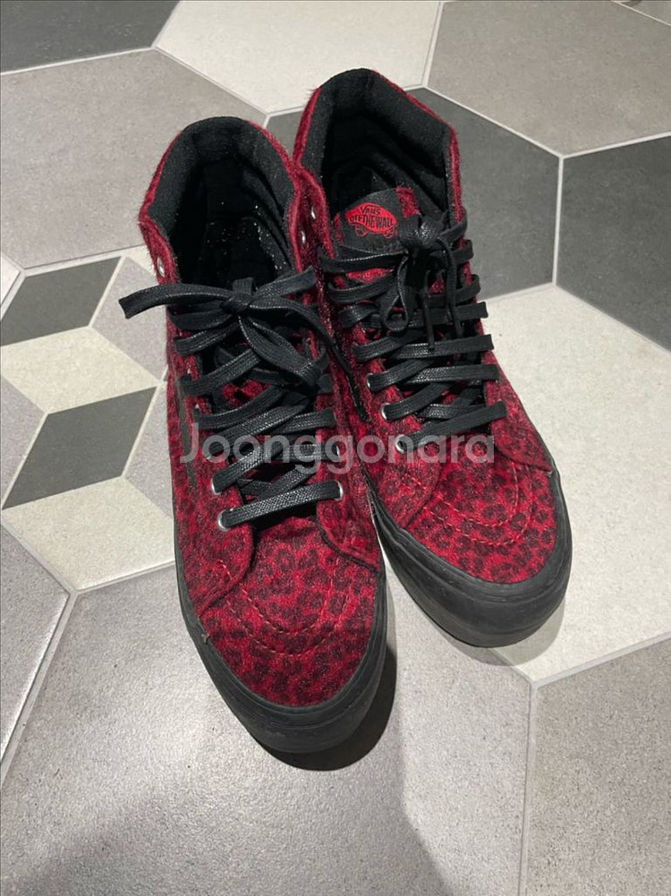Vans 반스 레오파드 스터드 한정판--1