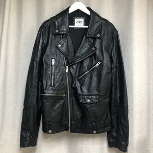 ZARA 자라 양가죽 라이더 자켓 (L)