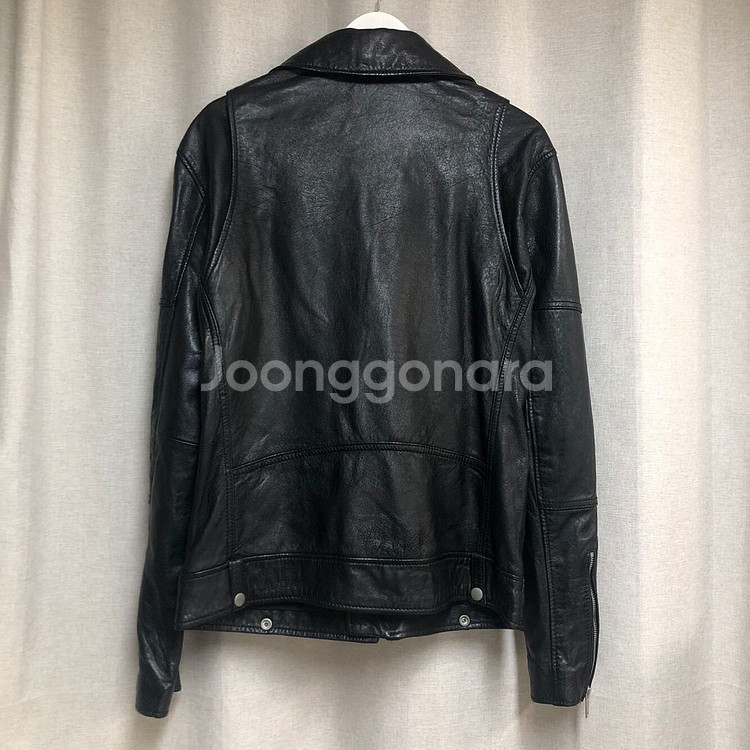 ZARA 자라 양가죽 라이더 자켓 (L)--5