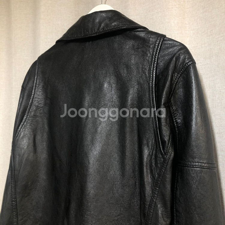 ZARA 자라 양가죽 라이더 자켓 (L)--7