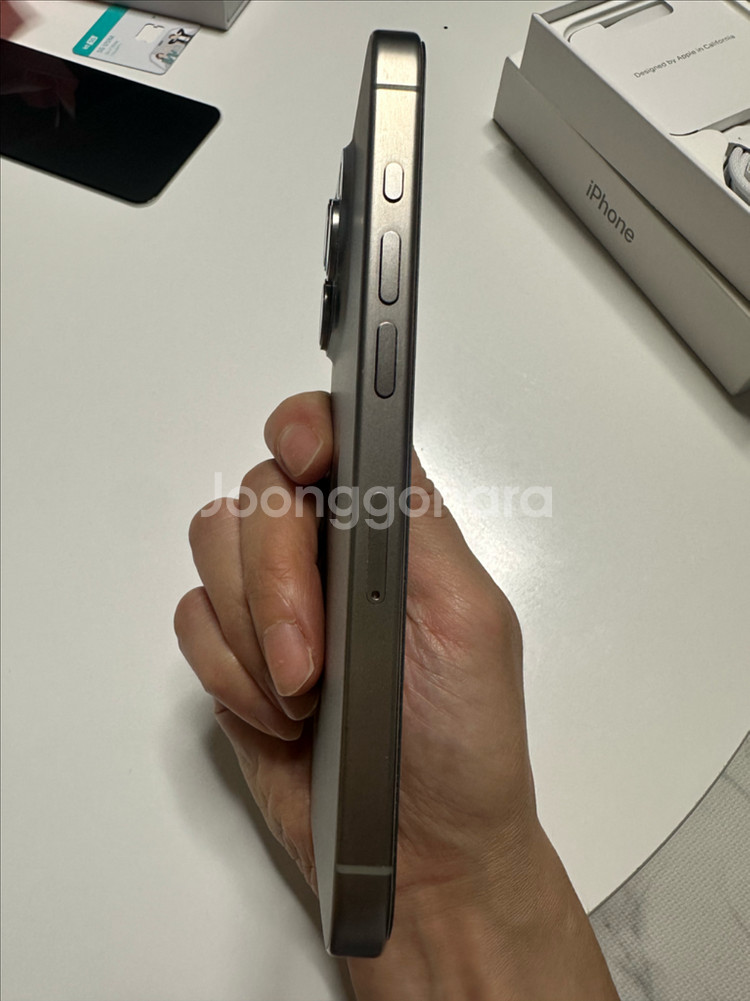 아이폰 15 Pro 내추럴 티타늄 128GB--8